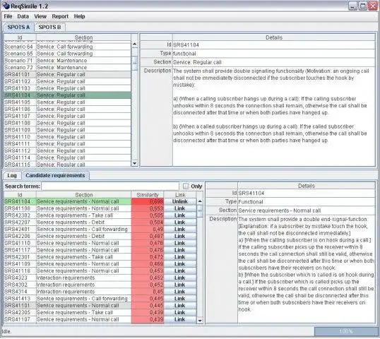Download web tool or web app ReqSimile to run in Windows online over Linux online