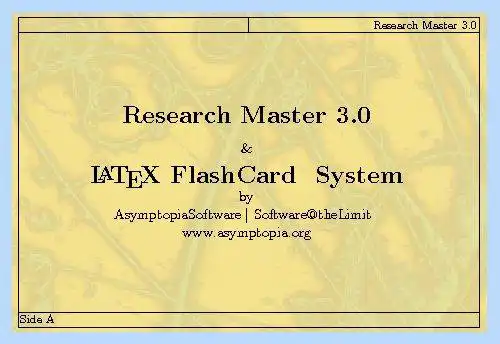 הורד כלי אינטרנט או אפליקציית אינטרנט Research Master כדי לפעול בלינוקס באופן מקוון