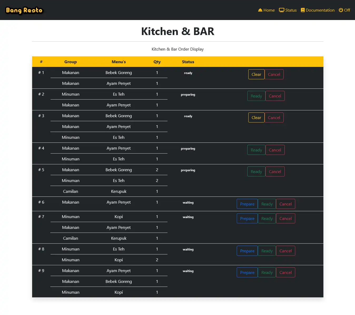 Download web tool or web app Restaurant Point of sale source code