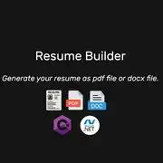 Free download Resume Builder Windows app to run online win Wine in Ubuntu online, Fedora online or Debian online