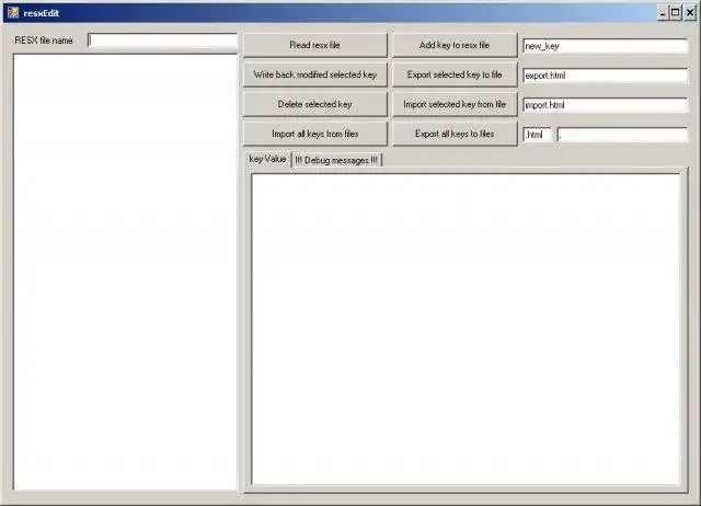 Download web tool or web app ResxEDIT2