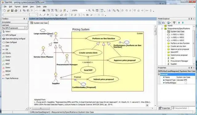 Descargue la herramienta web o la aplicación web RE-Tools para ingeniería de requisitos