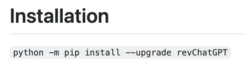 Download web tool or web app revChatGPT