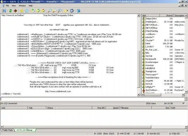 ดาวน์โหลดเครื่องมือเว็บหรือเว็บแอป RevConnect - Enhanced DC++