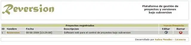Download web tool or web app Reversion