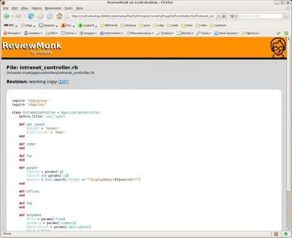 Web ツールまたは Web アプリ ReviewMonk をダウンロード