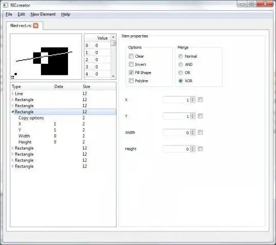 Download webtool of webapp RICcreator