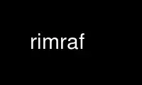 Run rimraf in OnWorks free hosting provider over Ubuntu Online, Fedora Online, Windows online emulator or MAC OS online emulator