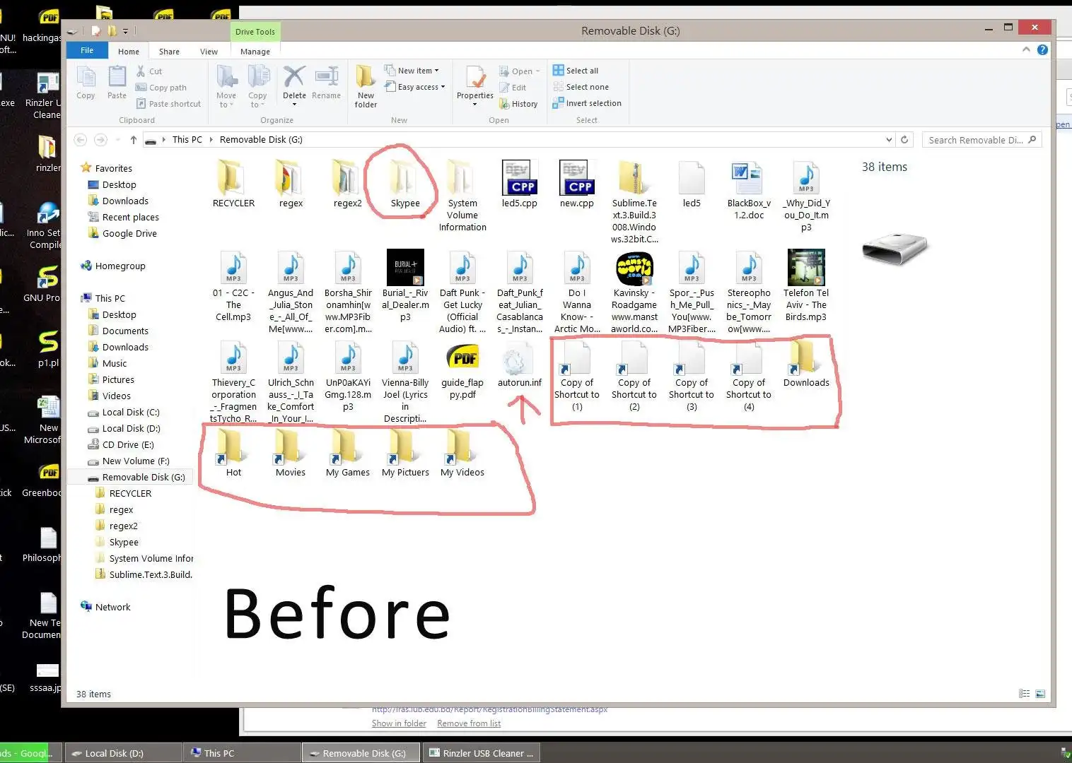 Descargue la herramienta web o la aplicación web Rinzler USB Cleaner