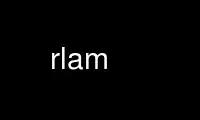Run rlam in OnWorks free hosting provider over Ubuntu Online, Fedora Online, Windows online emulator or MAC OS online emulator