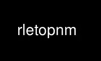 Run rletopnm in OnWorks free hosting provider over Ubuntu Online, Fedora Online, Windows online emulator or MAC OS online emulator