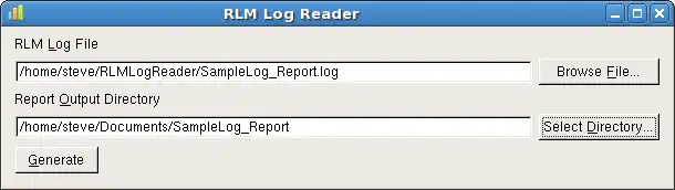 Web ツールまたは Web アプリ RLM ログ リーダーをダウンロード