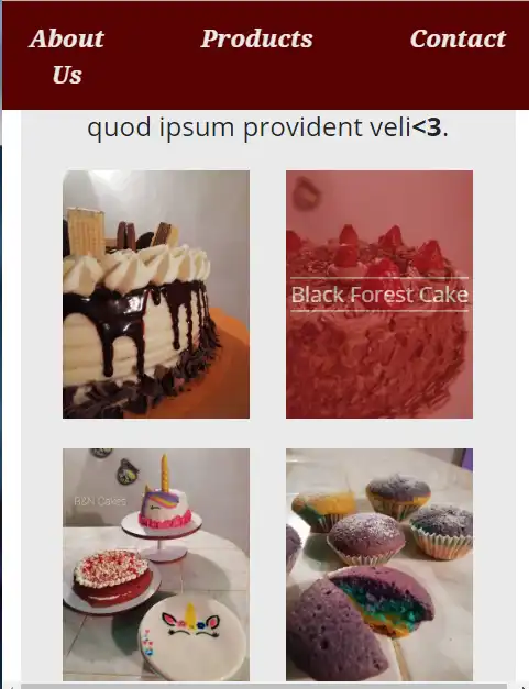 Download web tool or web app RN Cakes