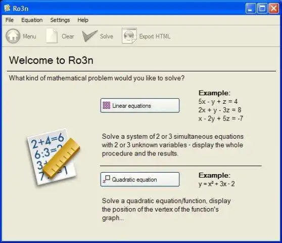 Baixe a ferramenta web ou aplicativo web Ro3n para rodar em Linux online