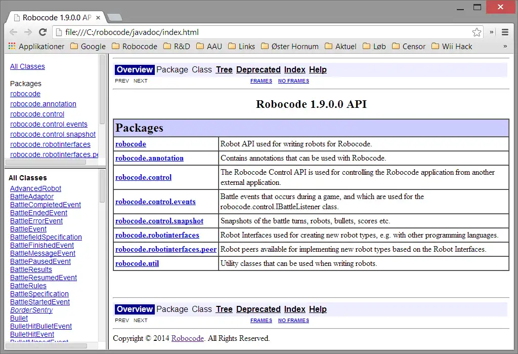 Download webtool of webapp Robocode om online in Linux te draaien