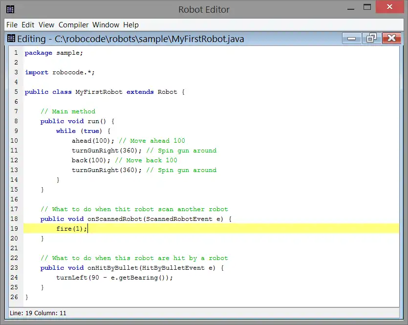 Download web tool or web app Robocode to run in Windows online over Linux online