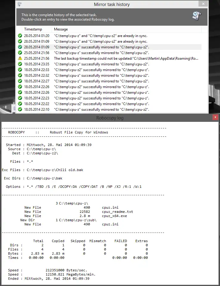 Download web tool or web app RoboMirror