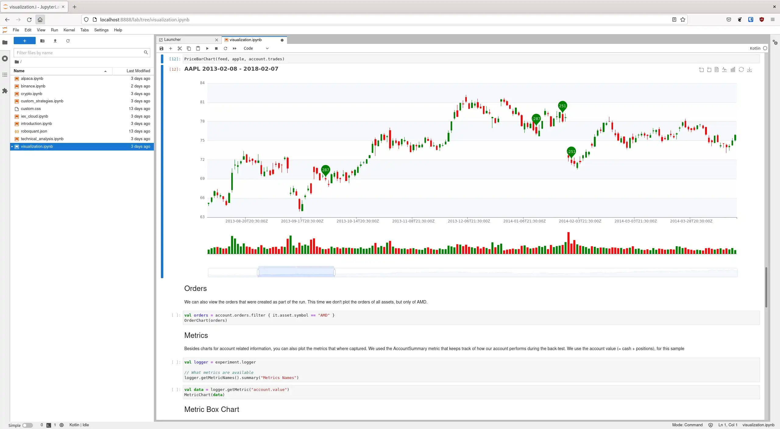 ດາວໂຫຼດເຄື່ອງມືເວັບ ຫຼື web app roboquant