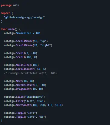 Download web tool or web app Robotgo
