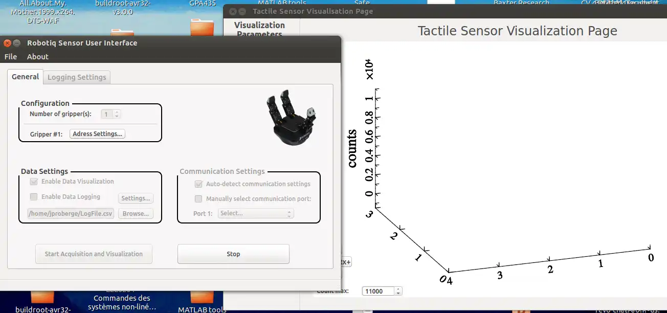 Download web tool or web app RobotiqSensorUI to run in Linux online