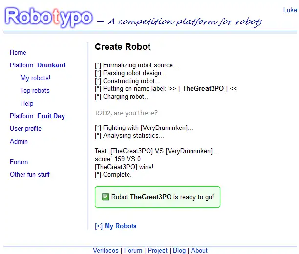 ดาวน์โหลดเครื่องมือเว็บหรือเว็บแอป Robotypo