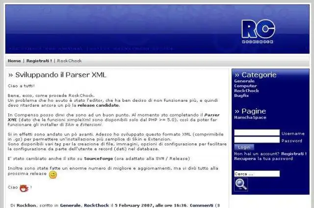 Download web tool or web app RockChock