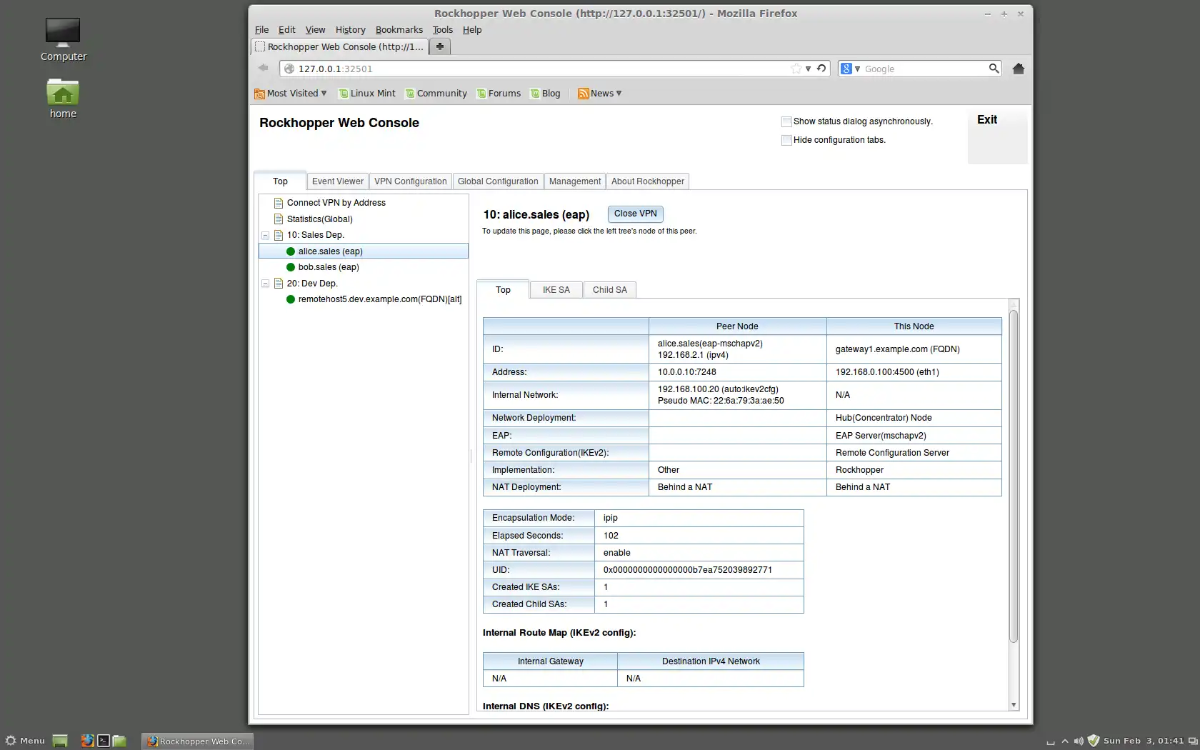 Mag-download ng web tool o web app na Rockhopper VPN software