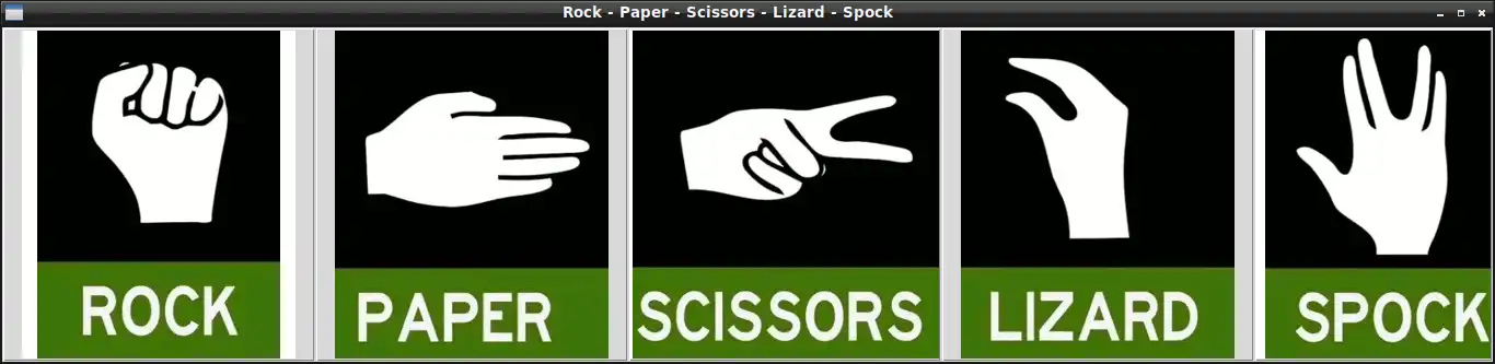 Download web tool or web app Rock Paper Scissors Lizard Spock to run in Linux online