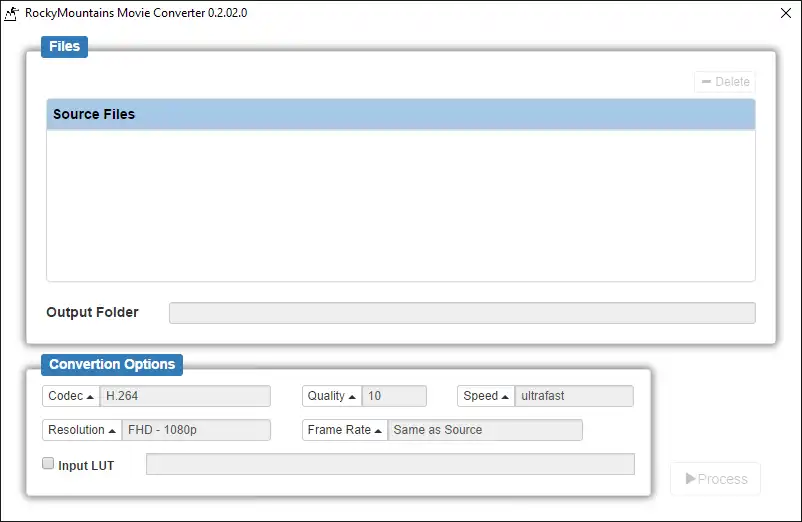 Download web tool or web app RockyMountains Movie Converter