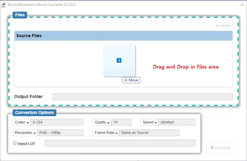 Download web tool or web app RockyMountains Movie Converter
