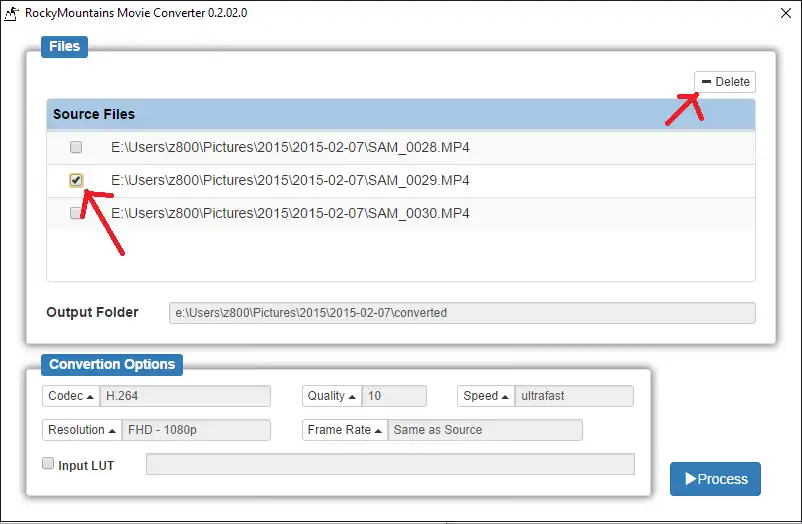 Download web tool or web app RockyMountains Movie Converter