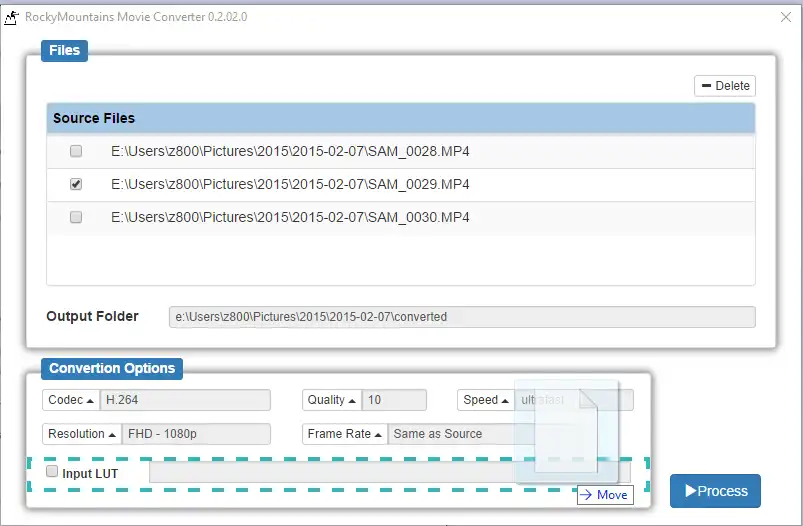 Download web tool or web app RockyMountains Movie Converter
