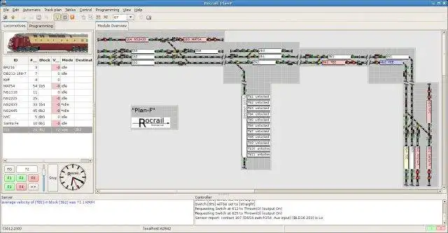 Scarica lo strumento web o l'app web Rocrail Model Railroad Control System per eseguirlo online su Linux