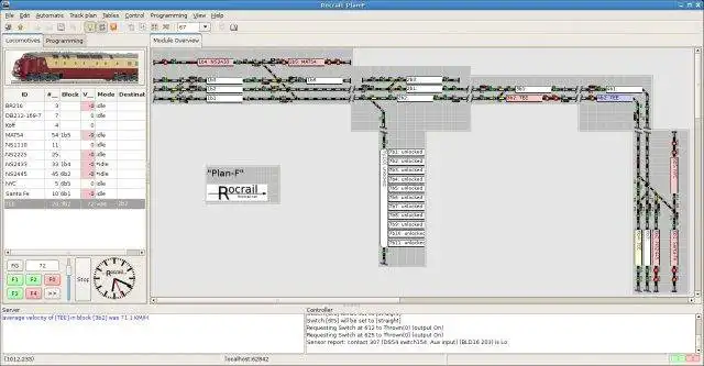 הורד את כלי האינטרנט או אפליקציית האינטרנט Rocrail Model Railroad Control System להפעלה בלינוקס באופן מקוון