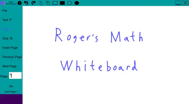 Téléchargez l'outil Web ou l'application Web Tableau blanc mathématique de Rogers