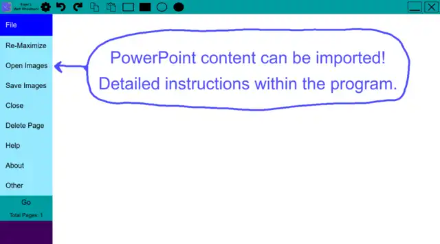 Web aracını veya web uygulamasını indirin Rogers Math Whiteboard