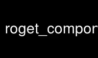 Uruchom roget_components u dostawcy bezpłatnego hostingu OnWorks przez Ubuntu Online, Fedora Online, emulator online Windows lub emulator online MAC OS