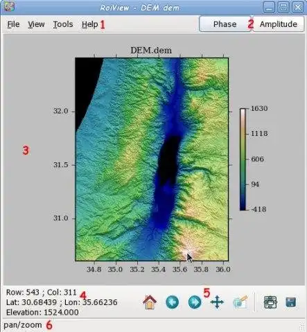 Download web tool or web app RoiView