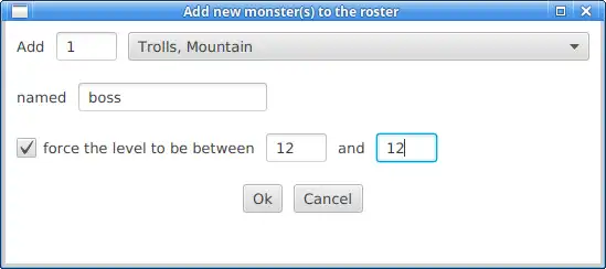 Download web tool or web app Rolemaster Individual Monster Sheet
