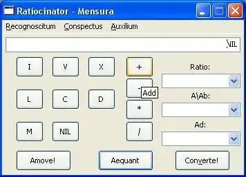 Download web tool or web app Roman Numeral Calculator