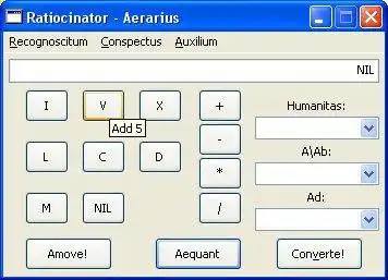 Download web tool or web app Roman Numeral Calculator to run in Windows online over Linux online