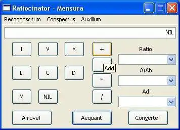 Download web tool or web app Roman Numeral Calculator to run in Windows online over Linux online