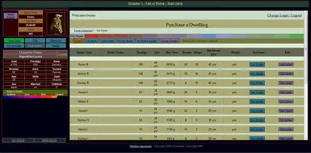 Завантажте веб-інструмент або веб-додаток Roman Senate Simulator для роботи в Linux онлайн