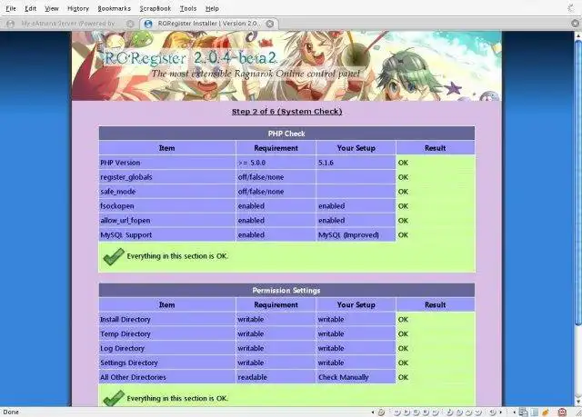 قم بتنزيل أداة الويب أو تطبيق الويب RORegister - CP-based CP-based eAthena