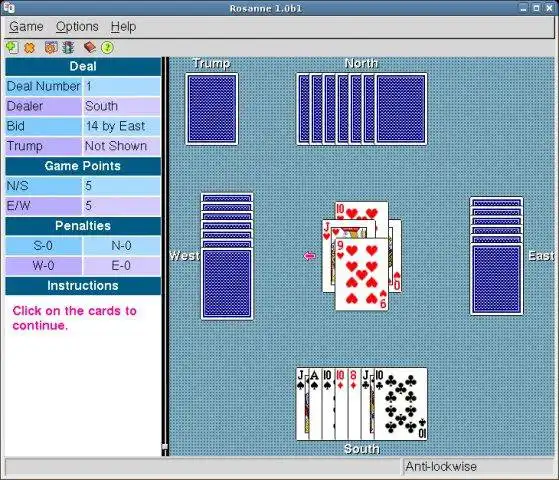 Download web tool or web app Rosanne : Twenty-eight(28) card game to run in Windows online over Linux online