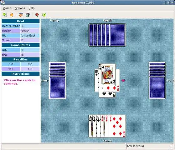 Download web tool or web app Rosanne : Twenty-eight(28) card game to run in Windows online over Linux online