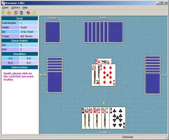 Download web tool or web app Rosanne : Twenty-eight(28) card game to run in Windows online over Linux online