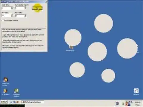 Download web tool or web app Rotating Circles Form