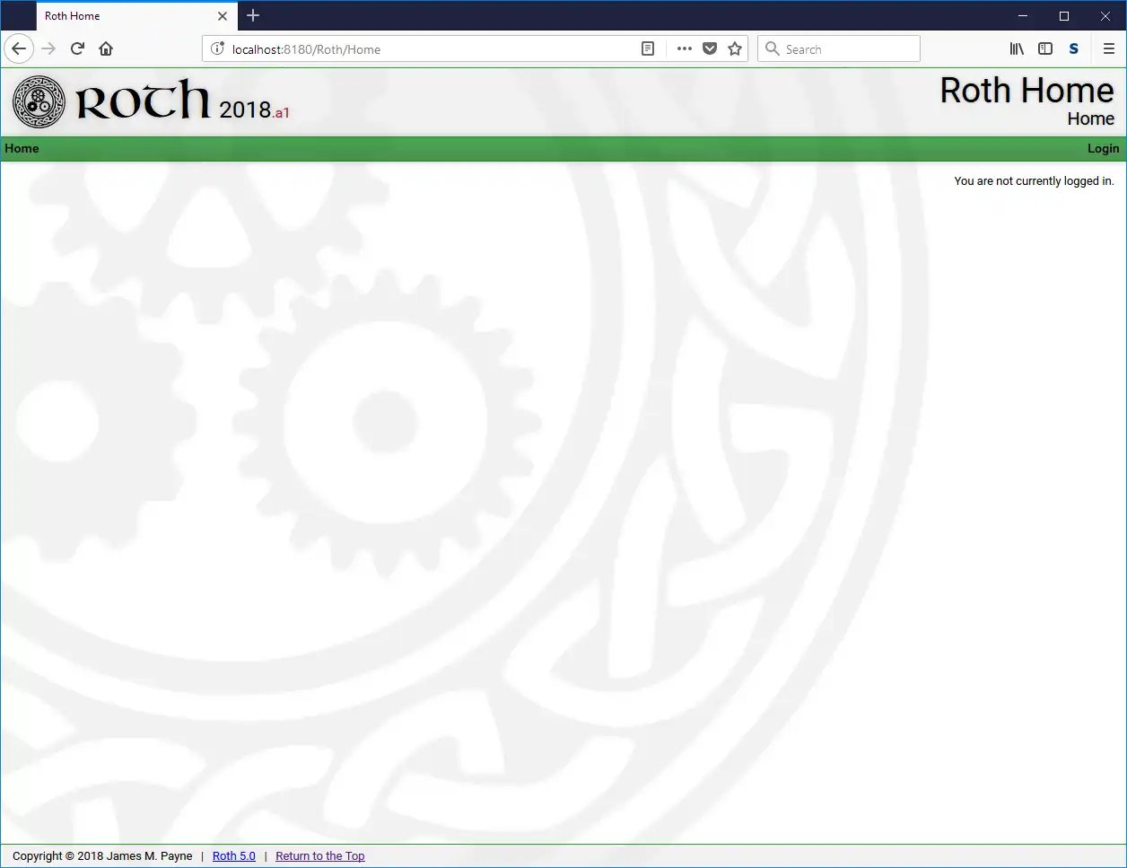 Загрузите веб-инструмент или веб-приложение Roth