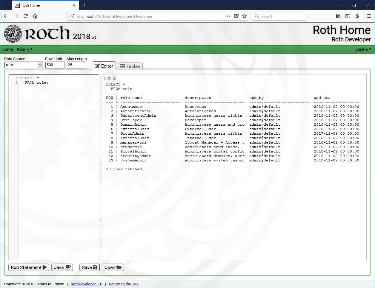 Mag-download ng web tool o web app Roth